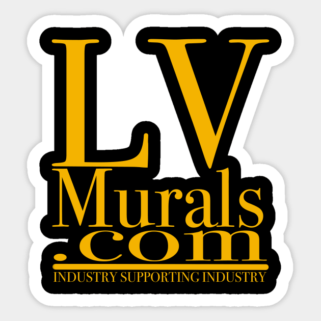 Lvmurals.com (FRONT ONLY) Sticker by isi group